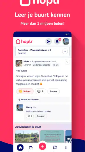 Hoplr - Leer je buren kennen screenshot