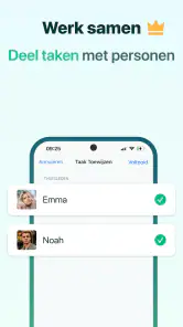 Huishouden & Opruim app screenshot
