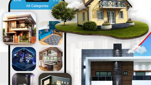Huisontwerpplan 3D: herbouw screenshot