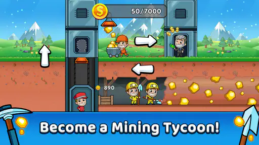 Idle Miner Tycoon: Goudzoeker screenshot