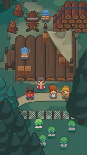 Idle Outpost: Manager Game screenshot