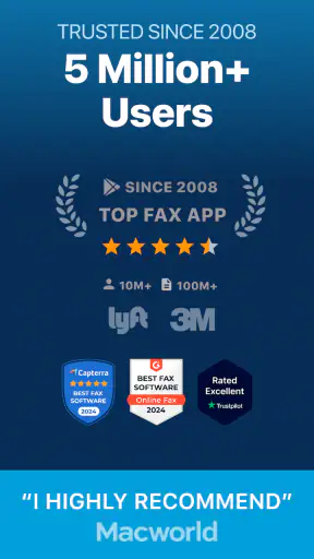 iFax - Send & receive fax app screenshot