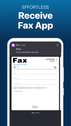 iFax - Send & receive fax app screenshot
