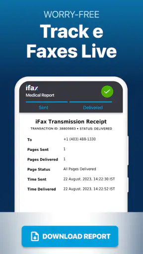 iFax - Send & receive fax app screenshot