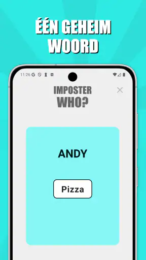 Imposter Who? - Woordspel screenshot