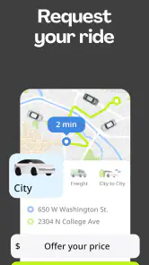 inDrive: Stel je tarief voor screenshot