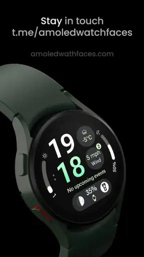 InfoBlock Watch Face screenshot
