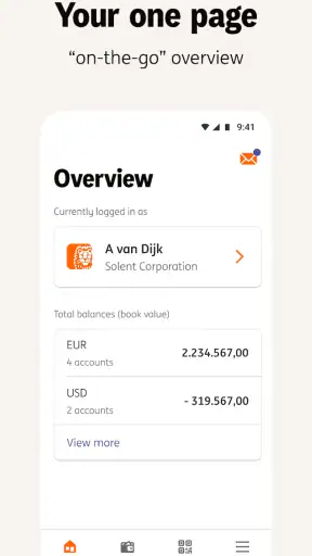 ING InsideBusiness screenshot