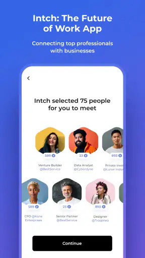Intch: The Future of Work App screenshot