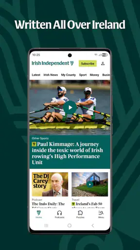 Irish Independent News screenshot