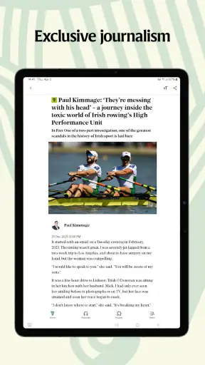 Irish Independent News screenshot
