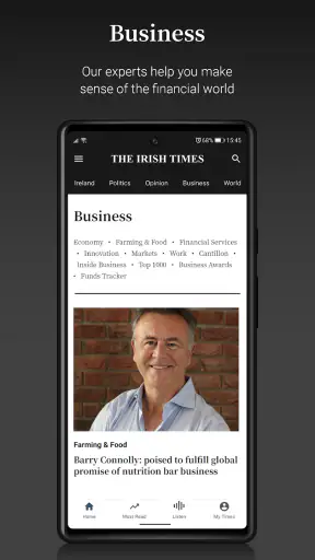 Irish Times News screenshot