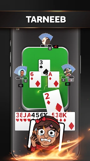 Jawaker Hand, Tarneeb & Trix screenshot