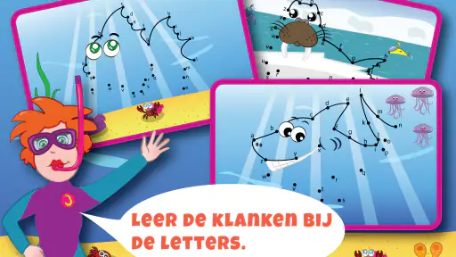 Juf Jannie-Letters leren lezen screenshot