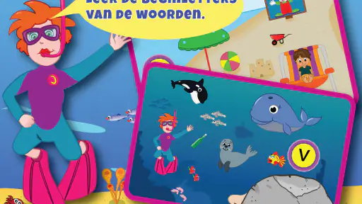 Juf Jannie-Letters leren lezen screenshot