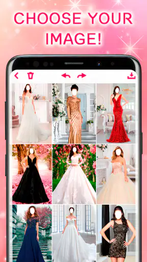 Jurk fotobewerker voor vrouwen screenshot