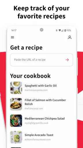 Just the Recipe: Recipe Keeper screenshot