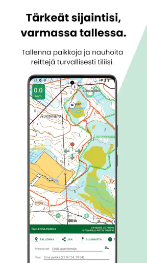 Karttaselain - Maastokartta screenshot