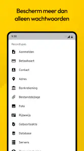 Keeper Wachtwoord Manager screenshot