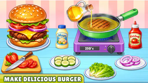 Keukenset, eten, kookspel screenshot