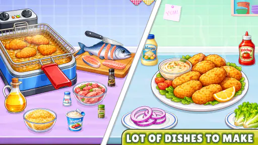 Keukenset, eten, kookspel screenshot