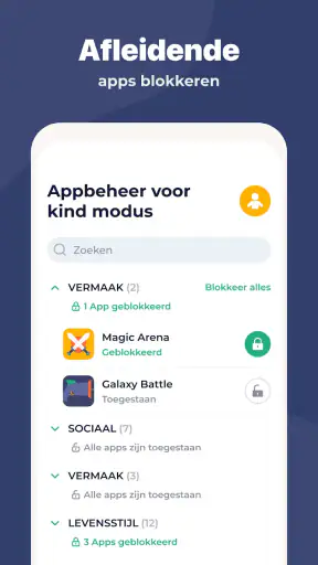 Kidslox Ouderlijke Controle screenshot