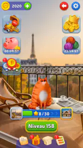 Kitty Scramble: Woord Stapels screenshot