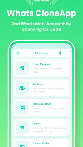 Kloon App – Meerdere Accounts screenshot