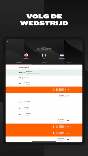 KNVB Oranje screenshot