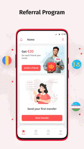 Korona Online Money Transfer screenshot