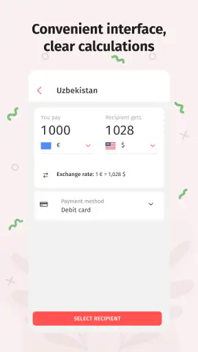 Korona Online Money Transfer screenshot