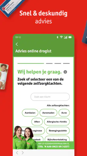 Kruidvat app screenshot
