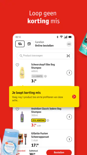 Kruidvat app screenshot