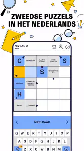 Kruiswoord Pro: Zweedse puzzel screenshot