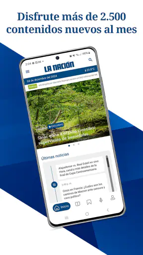 La Nación Costa Rica screenshot