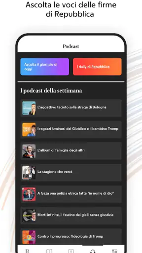 la Repubblica - news online screenshot