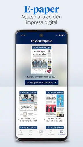 La Vanguardia - Noticias screenshot