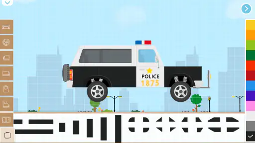 Labo Brick Car2 Kid Spel screenshot
