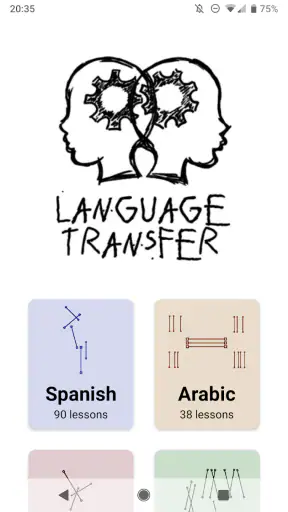 Language Transfer screenshot