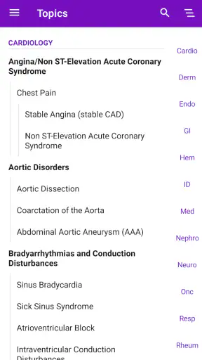 Lanthier - Internal Medicine screenshot