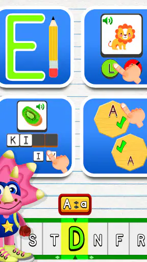Learn to Read with ABC Dinos screenshot