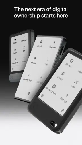 Ledger Wallet™ crypto app screenshot