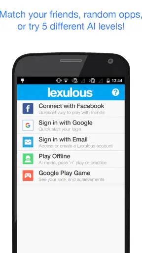 Lexulous Word Game screenshot