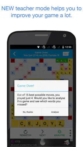 Lexulous Word Game screenshot