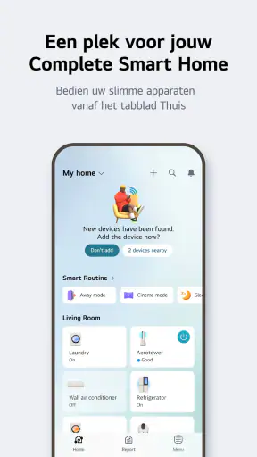 LG ThinQ screenshot