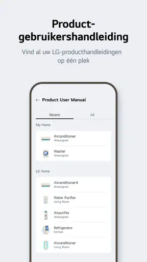 LG ThinQ screenshot