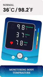 Body Temperature Fever Tracker screenshot