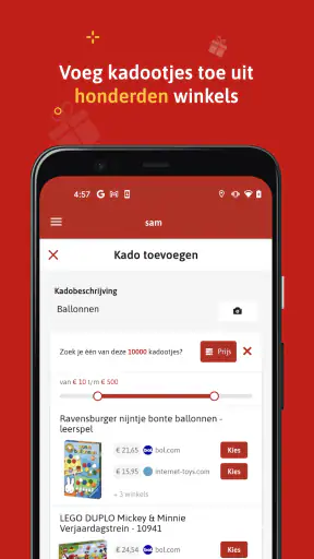 Lijstje.nl screenshot