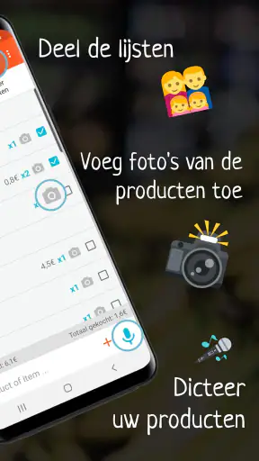 Listic Boodschappenlijst Gezin screenshot