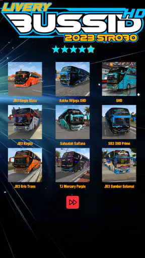 Livery Bussid HD Strobo screenshot
